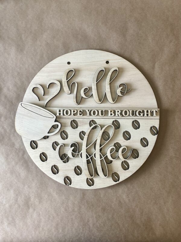 DIY - Coffee Door Hanger